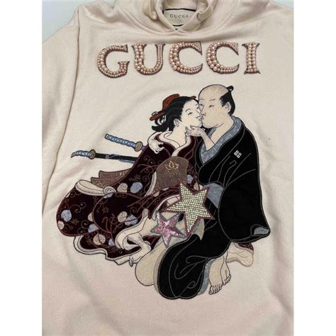 gucci geisha hoodie